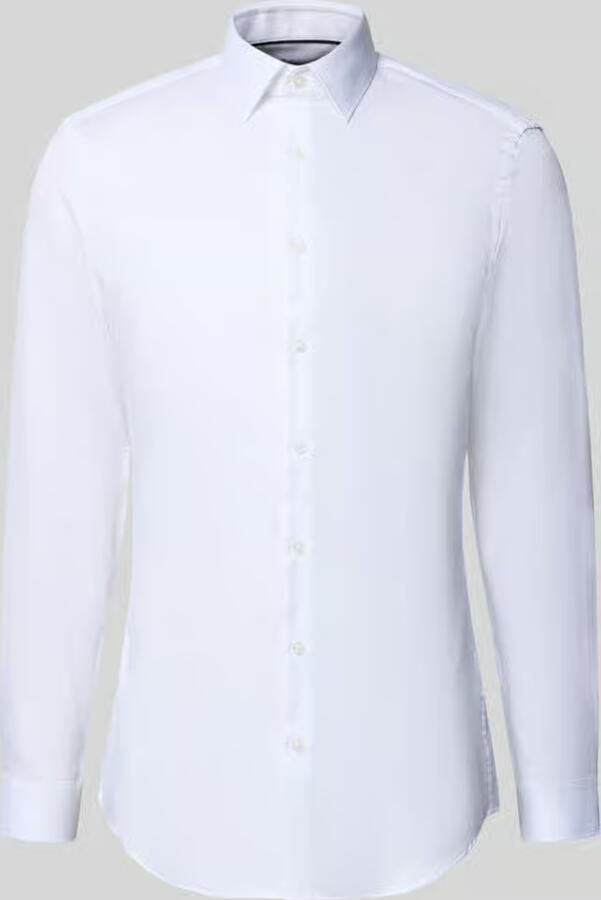 Jake*s Super slim fit zakelijk overhemd met knoopsluiting - Foto 2