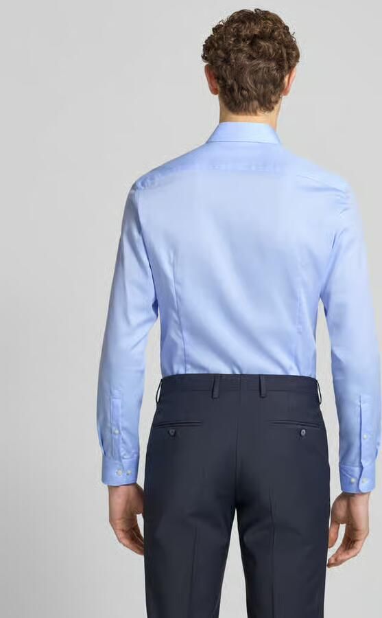 Jake*s Super slim fit zakelijk overhemd met knoopsluiting - Foto 2
