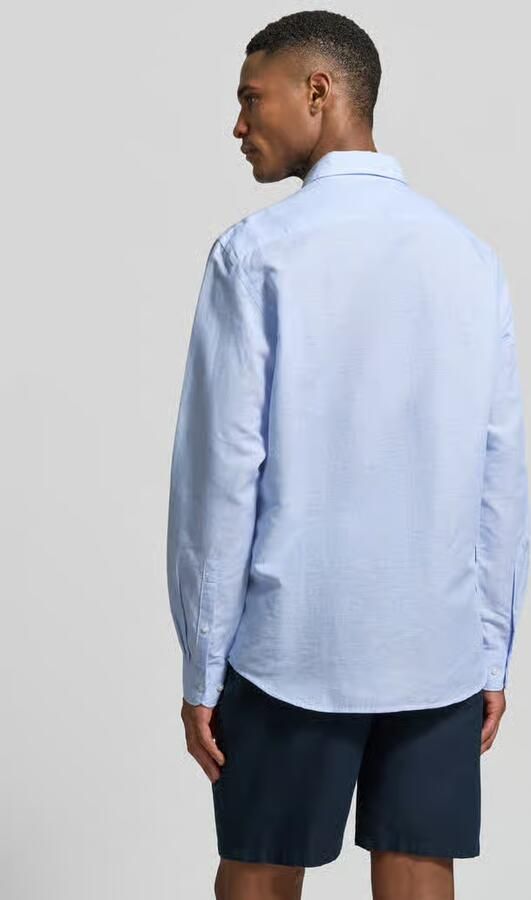 Jake*s Slim fit Zakelijk Hemd van Linnenmix - Foto 3