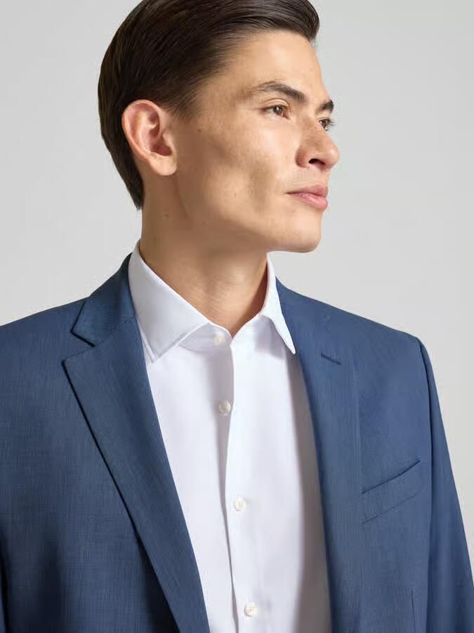 Jake*s Slim fit zakelijk overhemd met extra lange mouwen - Foto 2