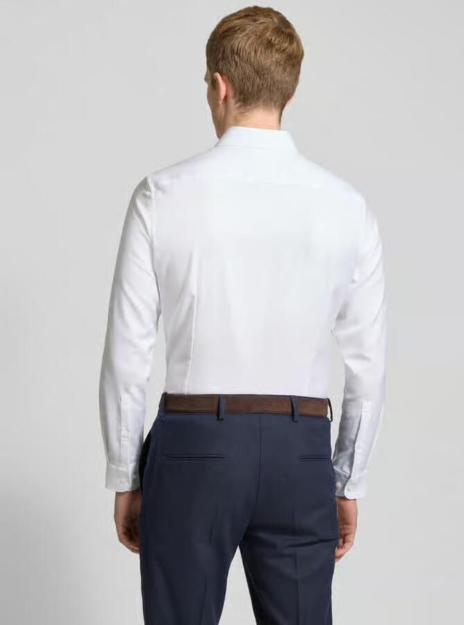 Jake*s Slim fit zakelijk overhemd van premium kwaliteit - Foto 2