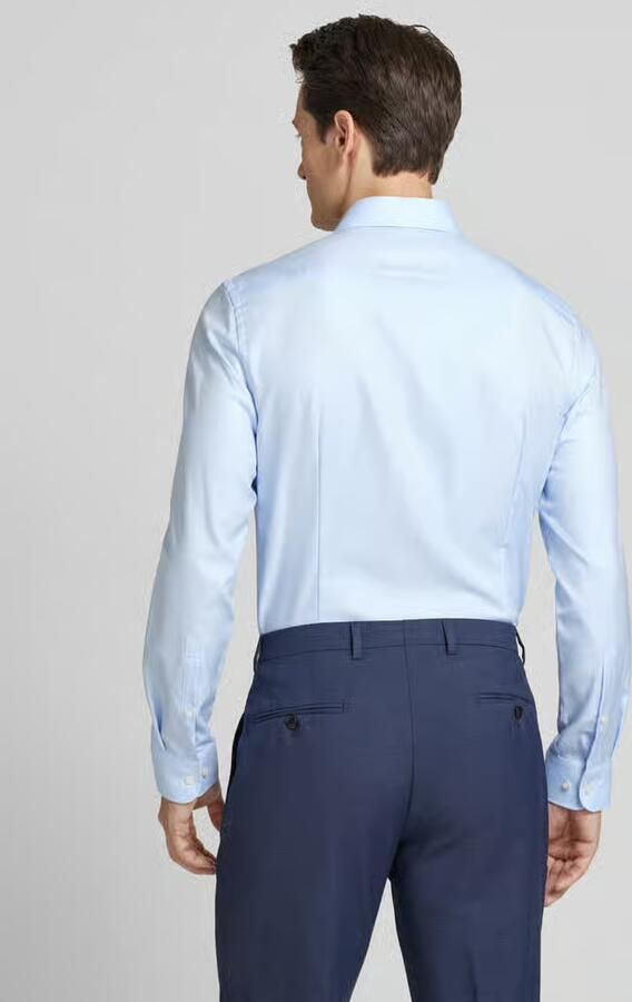 Jake*s Slim fit zakelijk overhemd van premium kwaliteit - Foto 2