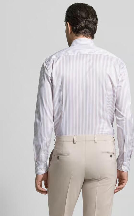 Jake*s Slim fit zakelijk overhemd met Kentkraag - Foto 2