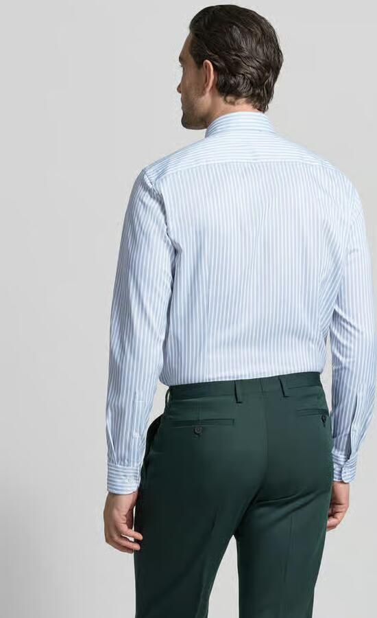 Jake*s Slim fit zakelijk overhemd met Kentkraag - Foto 2