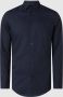 Jake*s Slim fit zakelijk overhemd met stretch - Thumbnail 1