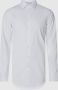 Jake*s Slim fit zakelijk overhemd met stretch en extra lange mouwen - Thumbnail 1