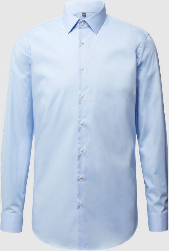 Jake*s Slim Fit Zakelijk overhemd met kentkraag