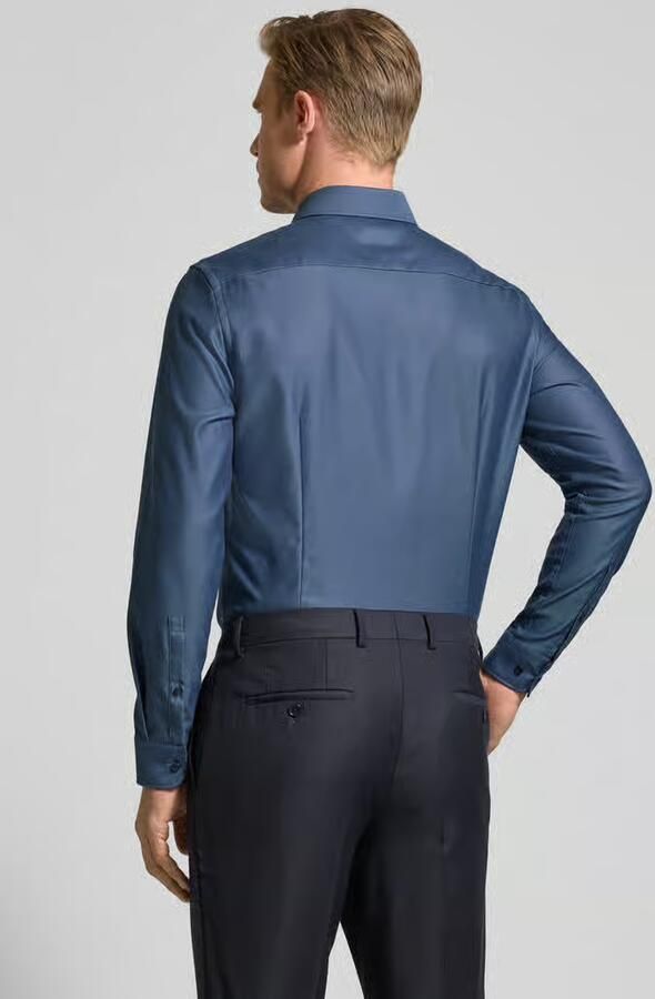 Jake*s Slim fit zakelijk overhemd van premium kwaliteit