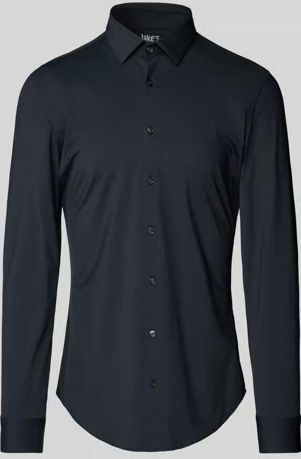 Jake*s Super slim fit zakelijk overhemd met knoopsluiting - Foto 2