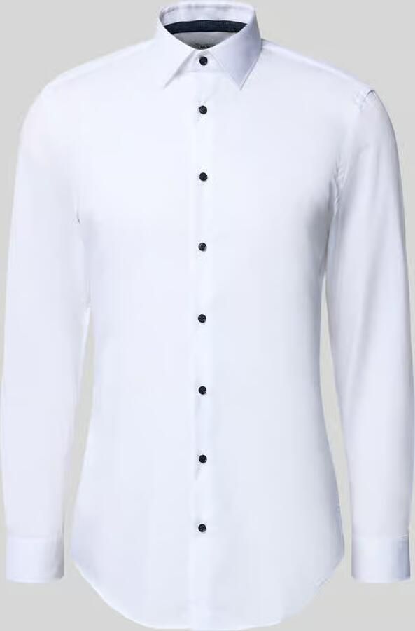 Jake*s Super slim fit zakelijk overhemd met knoopsluiting - Foto 2