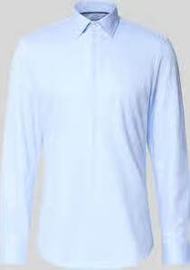 Jake*s Super slim fit zakelijk hemd met kentkraag