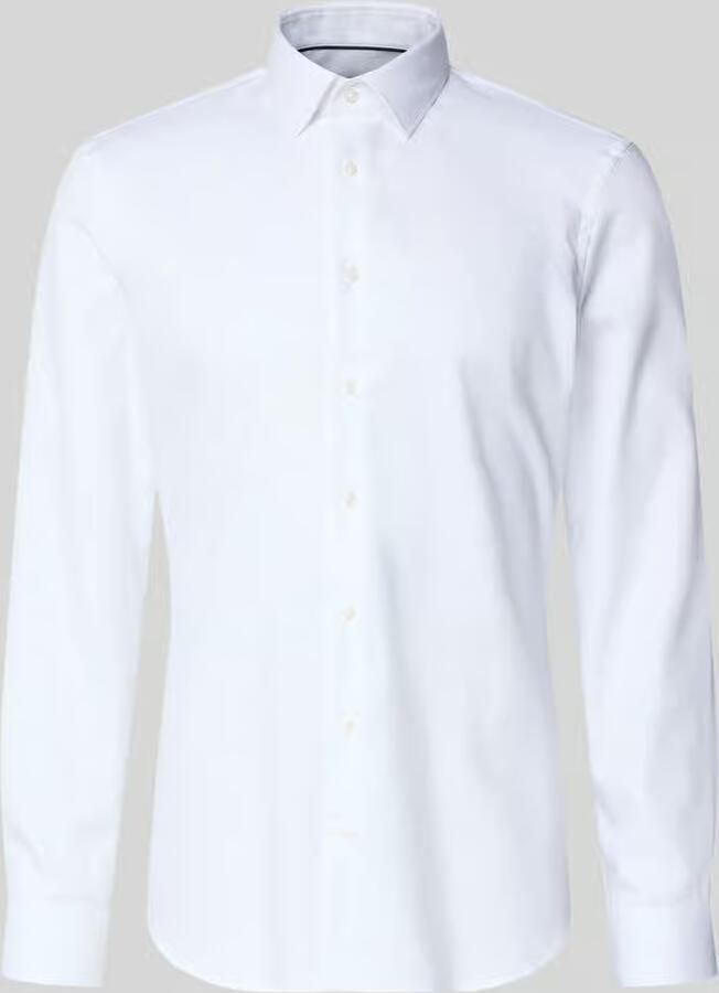 Jake*s Super slim fit zakelijk hemd met kentkraag - Foto 2