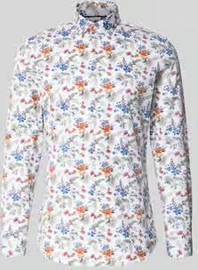 Jake*s Super slim fit zakelijk hemd met kentkraag