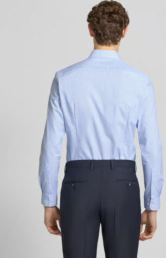 Jake*s Slim fit zakelijk overhemd met knoopsluiting - Foto 2