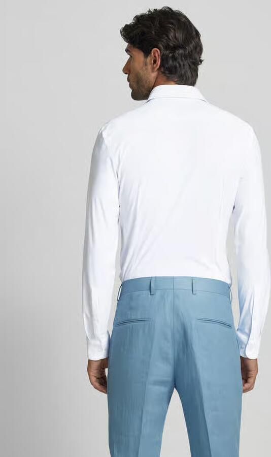 Jake*s Super slim fit zakelijk overhemd met knoopsluiting