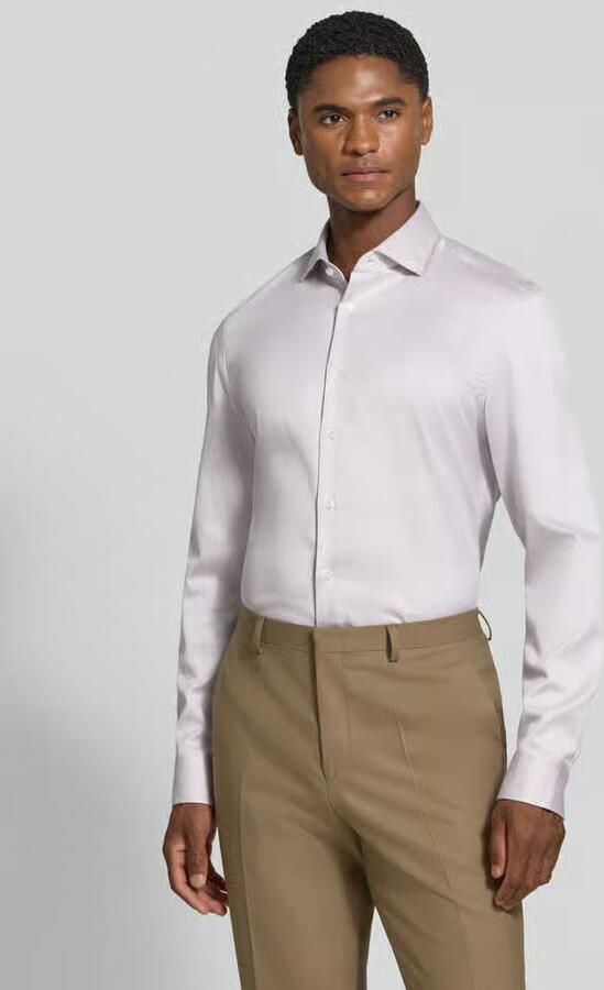 Jake*s Super slim fit zakelijk overhemd in hoogwaardige kwaliteit - Foto 2