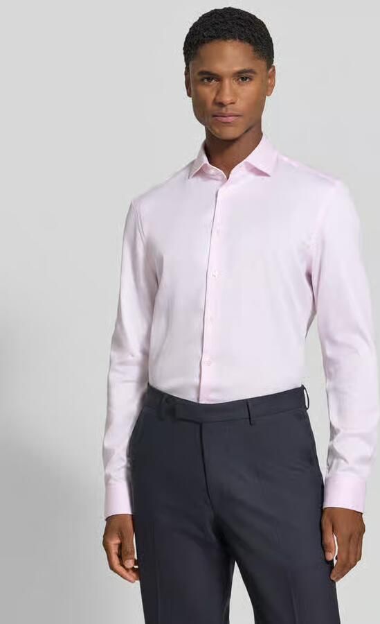 Jake*s Super slim fit zakelijk overhemd in hoogwaardige kwaliteit - Foto 3