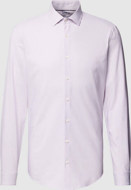 Jake*s Super slim fit zakelijk overhemd met kentkraag