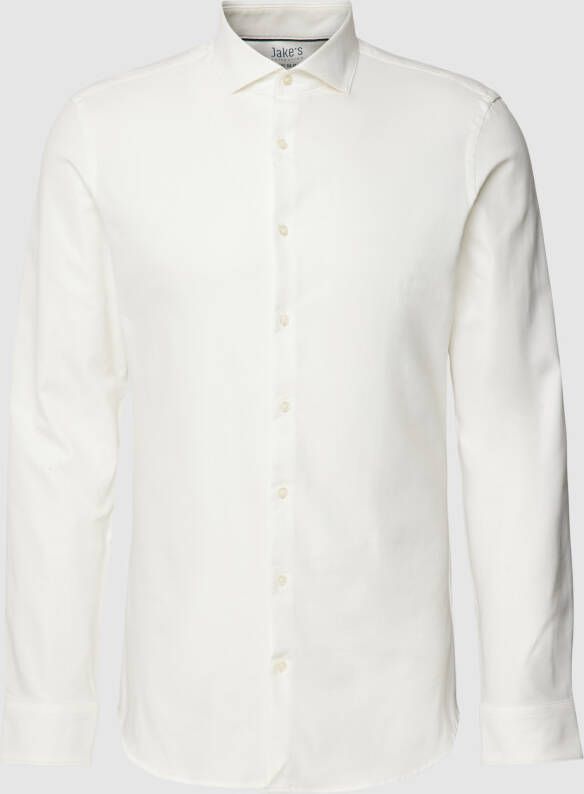 Jake*s Super slim fit zakelijk overhemd met kentkraag
