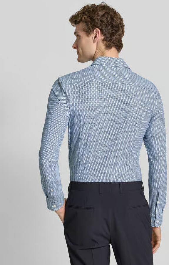 Jake*s Super slim fit zakelijk overhemd met kentkraag