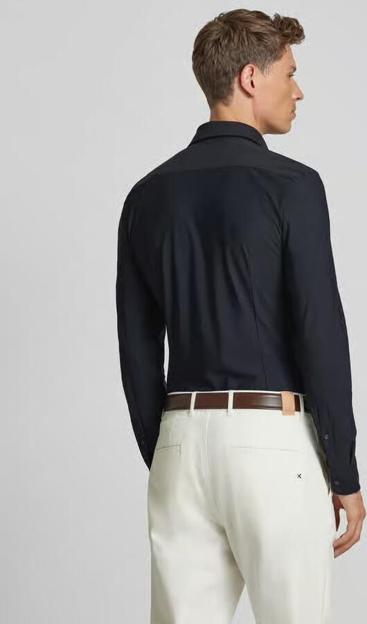 Jake*s Super slim fit zakelijk overhemd met knoopsluiting