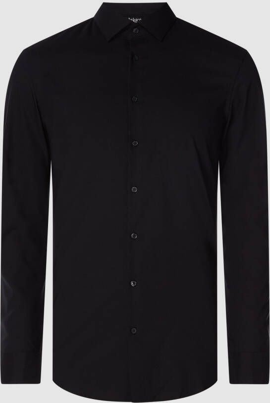 Jake*s Super slim fit zakelijk overhemd met stretchgehalte