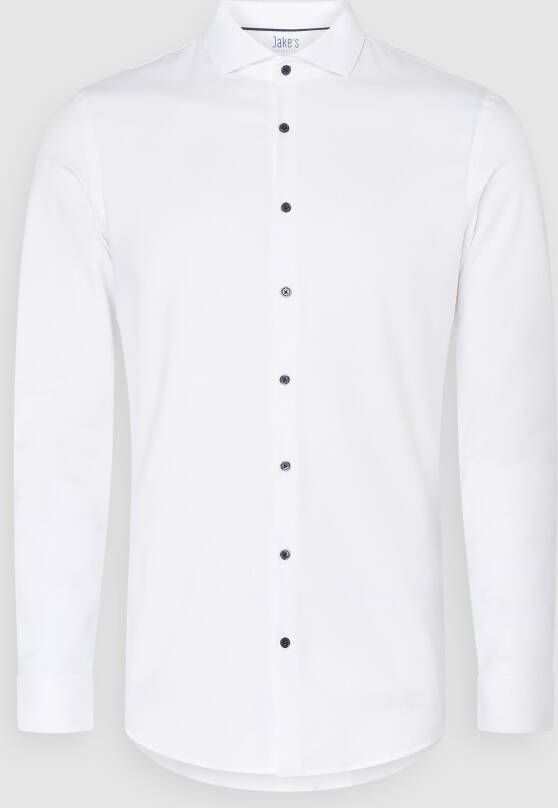 Jake*s Super slim fit zakelijk overhemd met stretch
