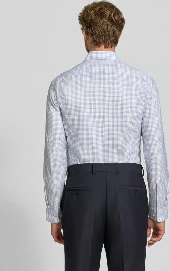 Jake*s Super slim fit zakelijk overhemd van puur katoen - Foto 2