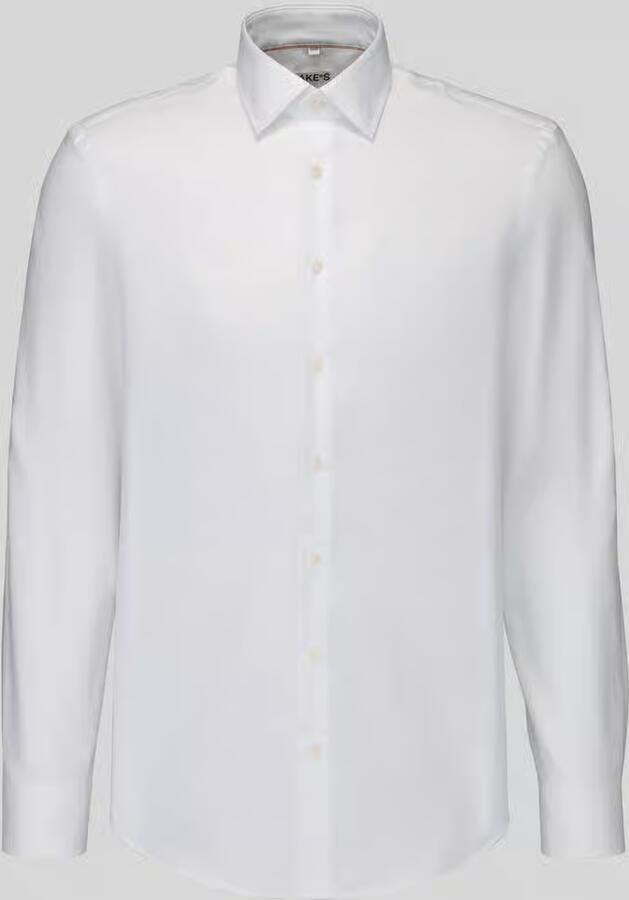 Jake*s Super slim fit zakelijk overhemd van puur katoen in premiumkwaliteit - Foto 3