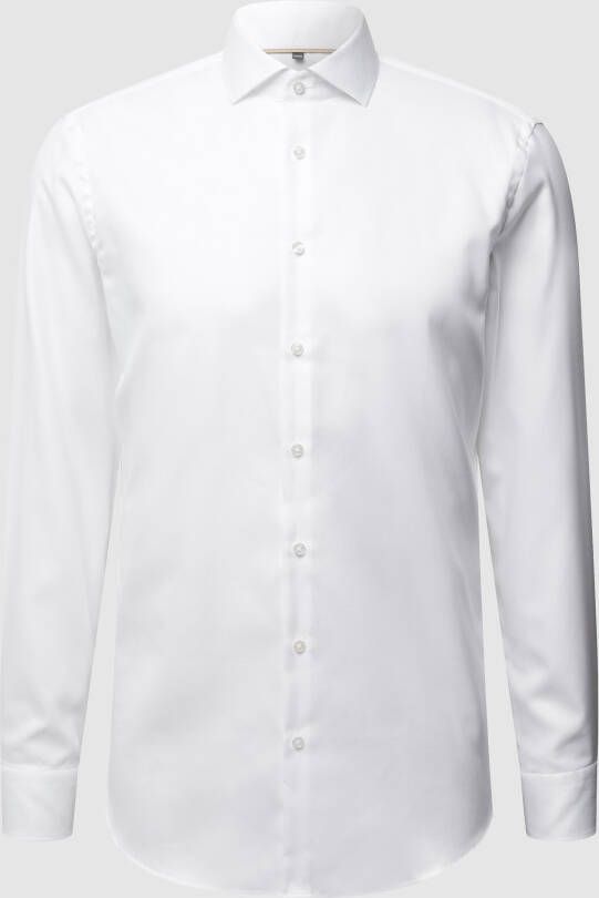 Jake*s Regular fit zakelijk overhemd van premium kwaliteit