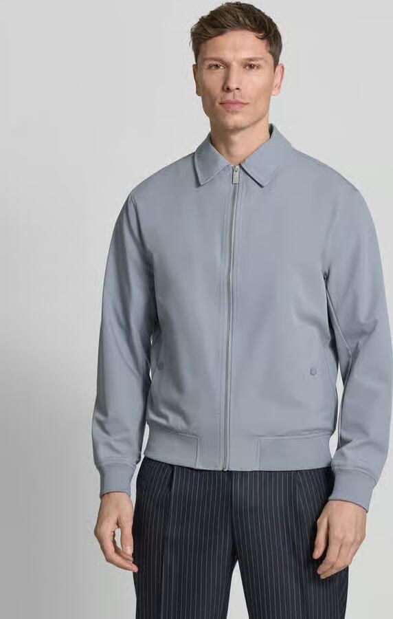 Jake*s Studio Men Blouson met Kentkraag - Foto 3