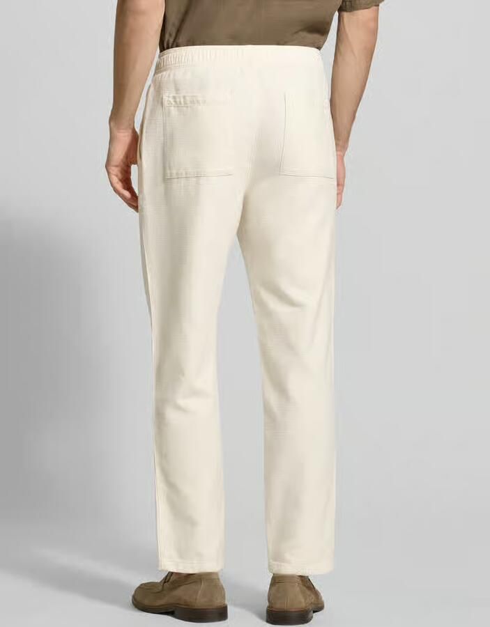 Jake*s Studio Men Broek met elastische band en tunnelkoord