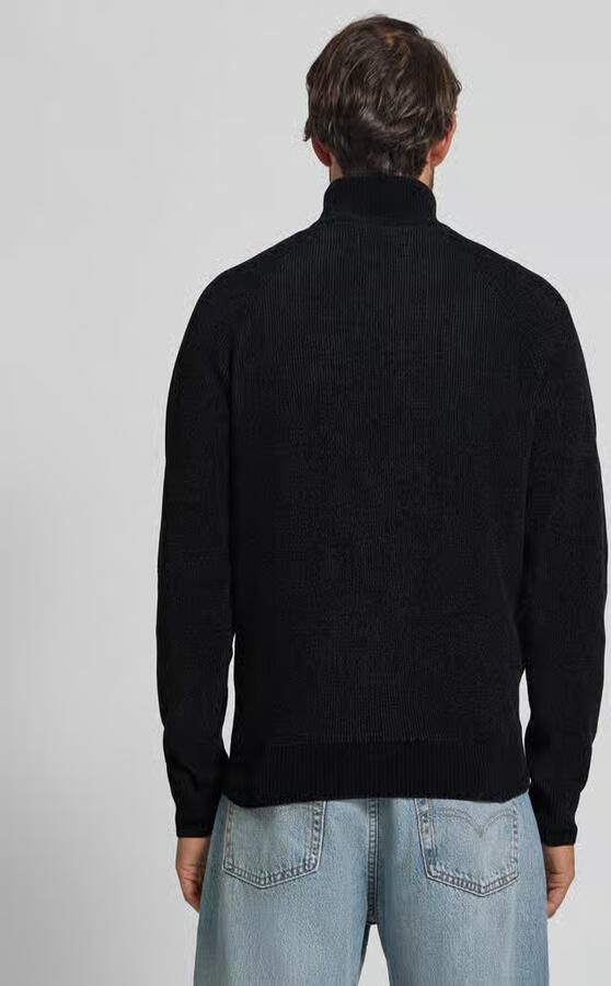 JAKE*S STUDIO MEN Gebreid vest met opstaande kraag