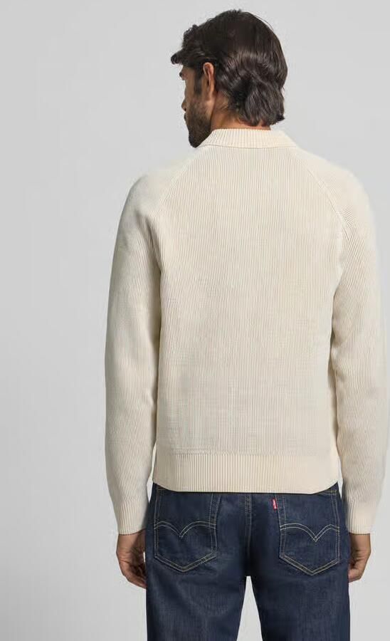 Jake*s Studio Men Gebreide pullover met polokraag