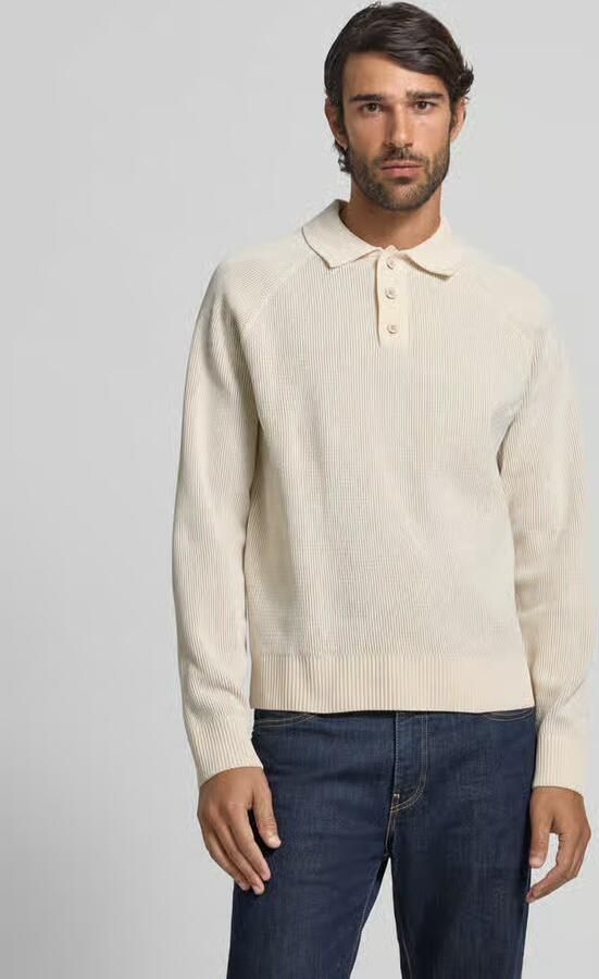 Jake*s Studio Men Gebreide pullover met polokraag - Foto 3