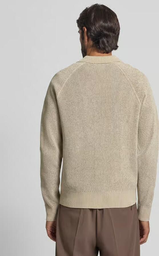 Jake*s Studio Men Gebreide pullover met polokraag