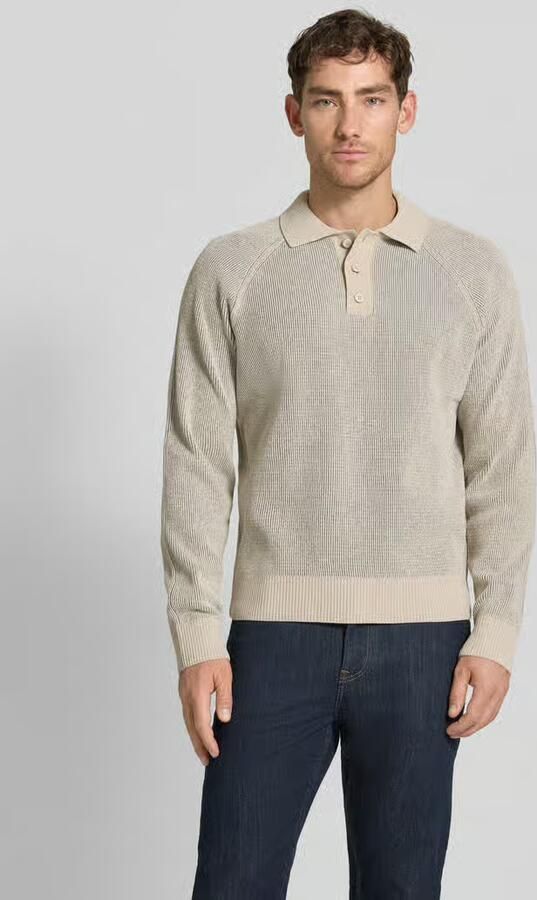 Jake*s Studio Men Gebreide pullover met polokraag - Foto 4