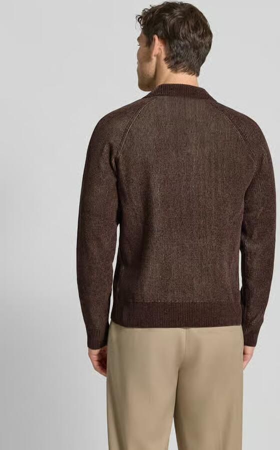 Jake*s Studio Men Gebreide pullover met polokraag