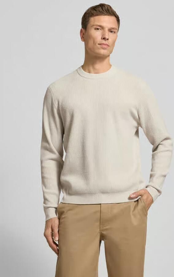 Jake*s Studio Men Regular fit shirt met lange mouwen en ronde hals - Foto 2