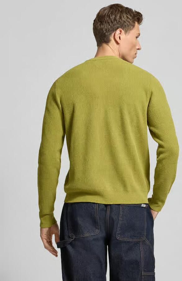 Jake*s Studio Men Gebreide pullover met ribboorden