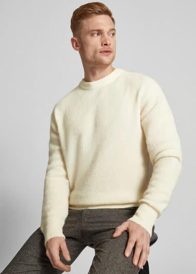 JAKE*S STUDIO MEN Gebreide pullover met ronde hals