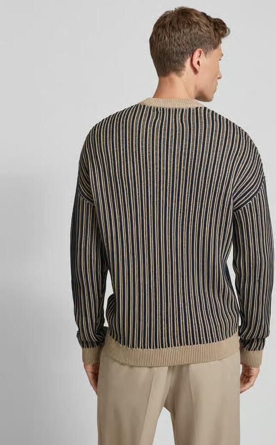 Jake*s Studio Men Gebreide pullover met ronde hals - Foto 3