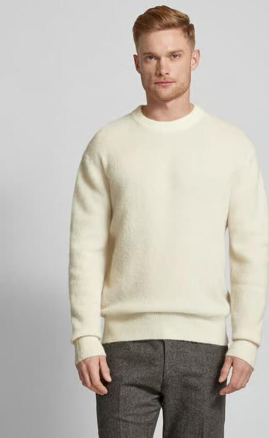 Jake*s Studio Men Gebreide pullover met ronde hals - Foto 3