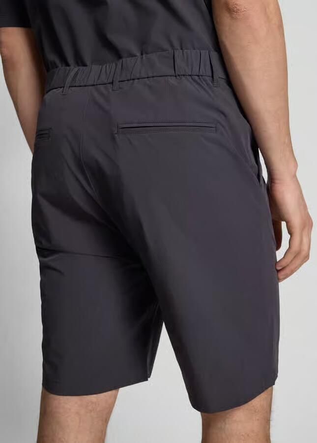 Jake*s Studio Men Korte regular fit broek met steekzakken