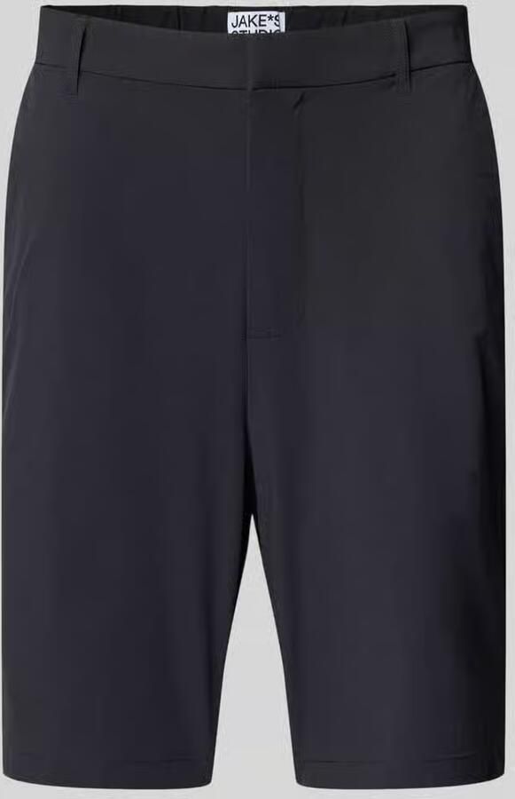 Jake*s Studio Men Korte regular fit broek met steekzakken - Foto 2