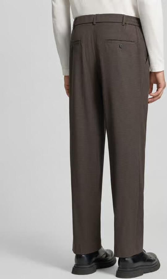 Jake*s Studio Men Regular fit bandplooibroek met viscose - Foto 3