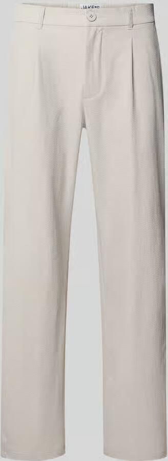 Jake*s Studio Men regular fit broek met Franse steekzakken - Foto 2
