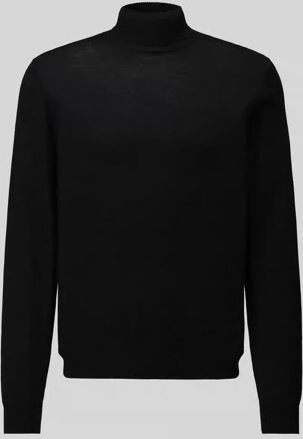 Jake*s Studio Men Regular fit coltrui van zuivere wol