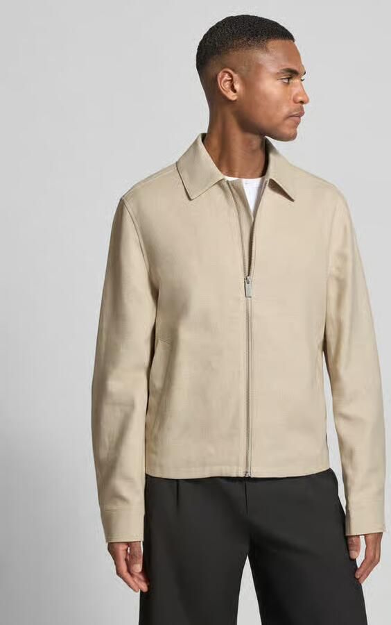 Jake*s Studio Men Regular fit jack met viscose - Foto 4