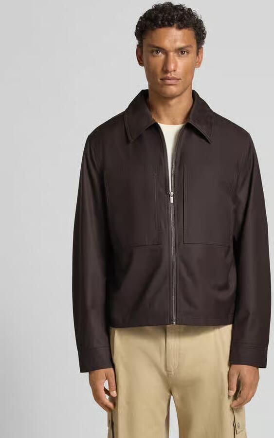 Jake*s Studio Men Regular fit overhemdjack met borstzakken